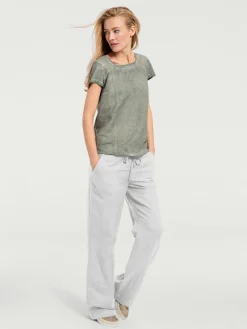 Linea Tesini Pantalons<Pantalon jambes larges