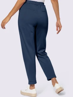 Pantalons<Pantalon jogpant ceinture élastique, coulisse et lien à nouer