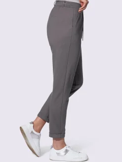 Pantalons<Pantalon jogpant ceinture élastique, coulisse et lien à nouer
