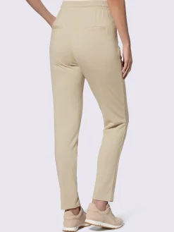 Linea Tesini Pantalons<Pantalon jogpant ceinture élastique, coulisse et lien à nouer