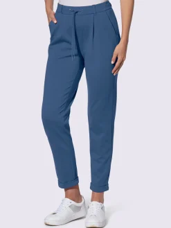 Pantalons<Pantalon jogpant ceinture élastique, coulisse et lien à nouer
