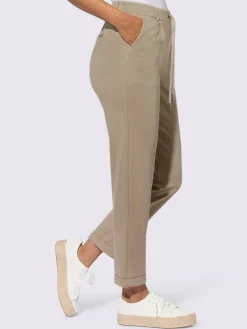Pantalons<Pantalon jogpant ceinture élastique, coulisse et lien à nouer