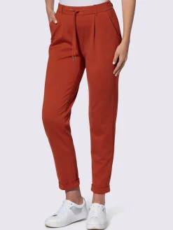 Pantalons<Pantalon jogpant ceinture élastique, coulisse et lien à nouer