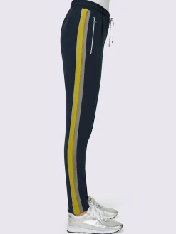 Creation L Pantalons<Pantalon jogpant larges rayures sportives