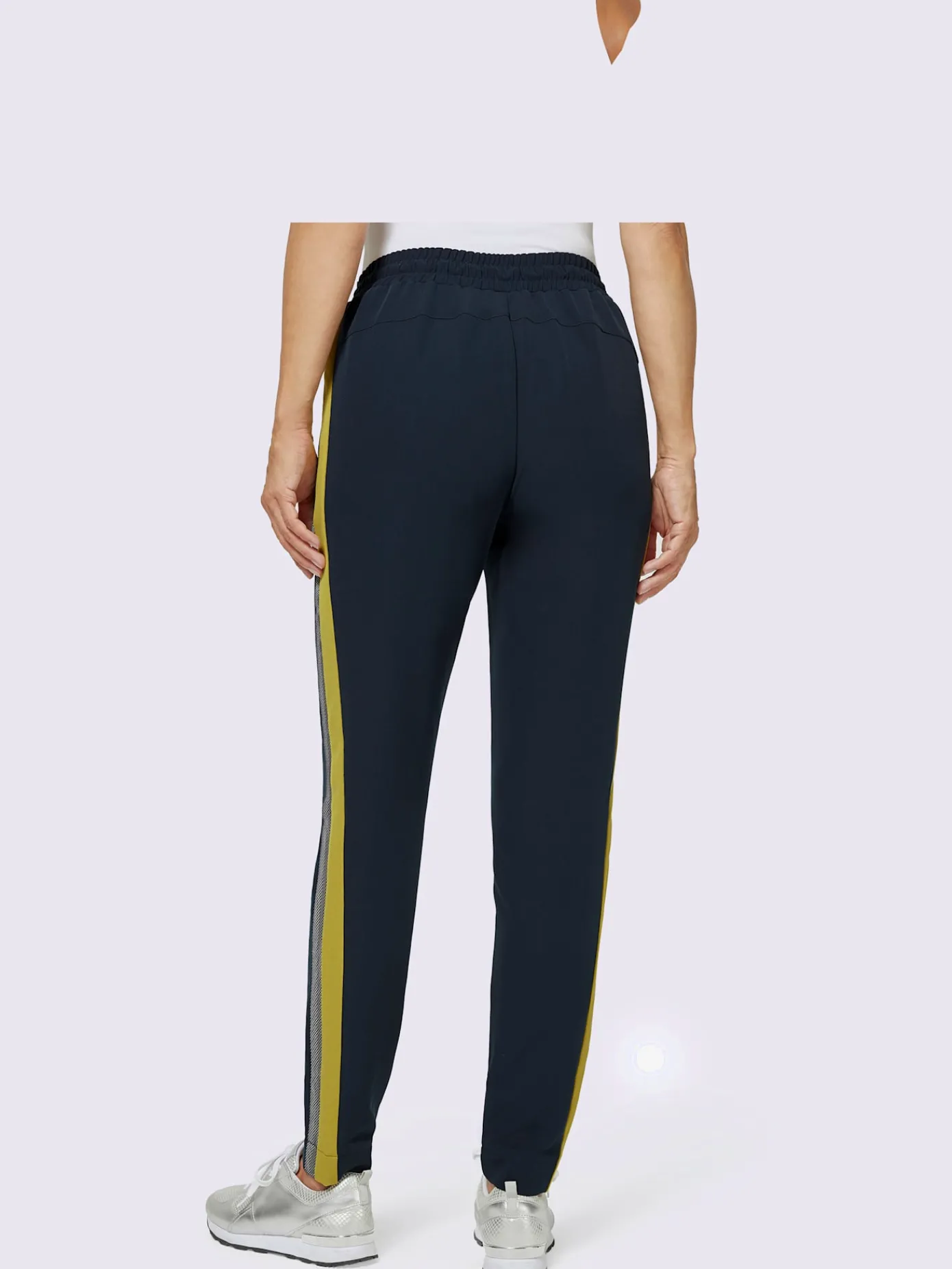 Creation L Pantalons<Pantalon jogpant larges rayures sportives