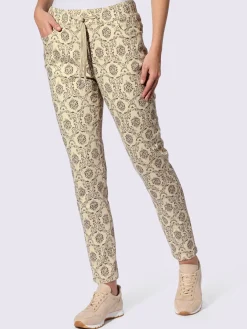 Linea Tesini Pantalons<Pantalon jogpant motif imprimé exclusif