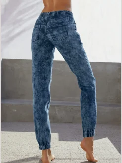 H.I.S Pantalons<Pantalon jogpant pantalon de jogging aspect jean