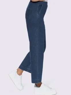 Pantalons<Pantalon large 96% coton