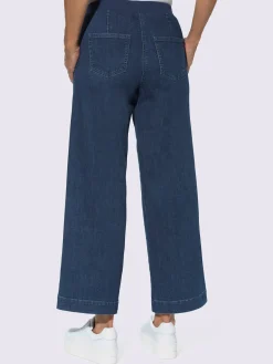 Pantalons<Pantalon large 96% coton