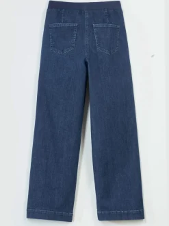 Pantalons<Pantalon large 96% coton