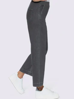 Pantalons<Pantalon large 96% coton