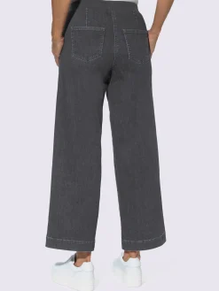 Pantalons<Pantalon large 96% coton