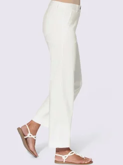 Pantalons<Pantalon large 96% coton