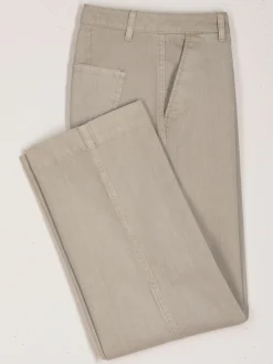 Pantalons<Pantalon large 96% coton