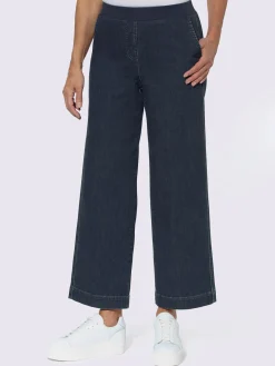 Pantalons<Pantalon large 96% coton