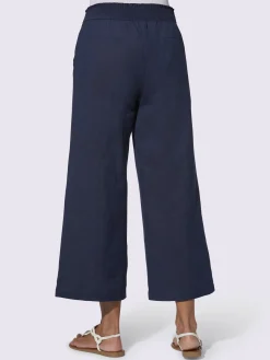 Collection L Pantalons<Pantalon large 55% lin