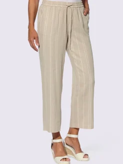 Pantalons<Pantalon large 20% lin