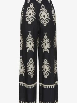 LASCANA Pantalons<Pantalon large ceinture élastique