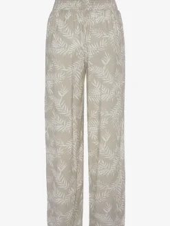 LASCANA Pantalons<Pantalon large ceinture smockée