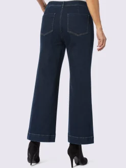 Pantalons<Pantalon large coton de qualité