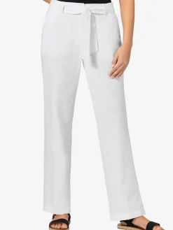 Collection L Pantalons<Pantalon large et décontracté empiècement au dos