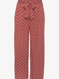 Vivance Pantalons<Pantalon large jupe-culotte en jersey imprimée