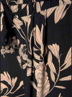 LASCANA Pantalons<Pantalon large jupe-culotte imprimée en jersey