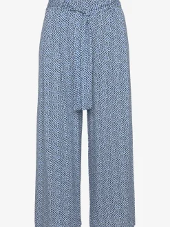 LASCANA Pantalons<Pantalon large jupe-culotte imprimée en jersey