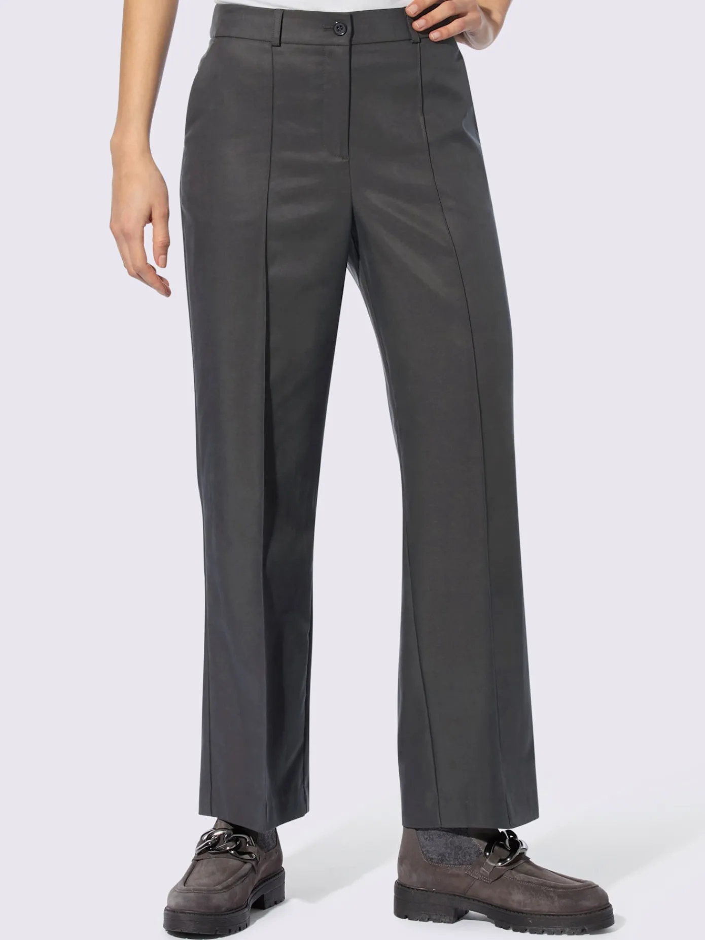 Rick Cardona Pantalons<Pantalon large nervures décoratives