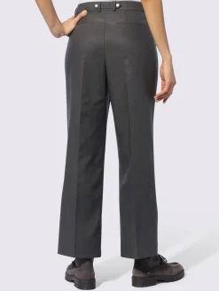 Rick Cardona Pantalons<Pantalon large nervures décoratives