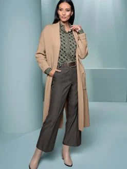 Rick Cardona Pantalons<Pantalon large nervures décoratives