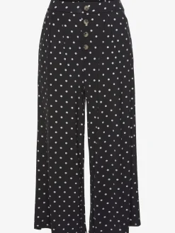 LASCANA Pantalons<Pantalon large pantalon d'été 7/8 avec ceinture élastique