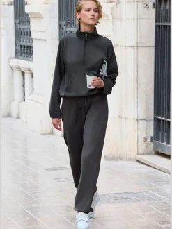 Copenhagen Studios Pantalons<Pantalon lounge pantalon détente avec poches latérales fendues