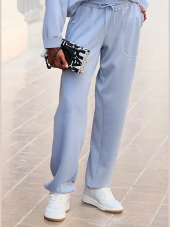 Copenhagen Studios Pantalons<Pantalon lounge pantalon détente avec poches latérales fendues