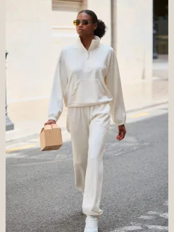 Copenhagen Studios Pantalons<Pantalon lounge pantalon détente avec poches latérales fendues