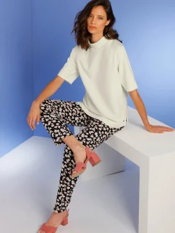 CREATION L PREMIUM Pantalons<Pantalon mélange de modal doux