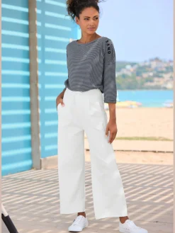 Elbsand Pantalons<Pantalon molletonné ceinture avec coulisse