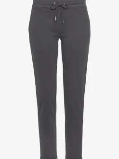 H.I.S Pantalons<Pantalon molletonné pantalon basique avec petit logo brodé