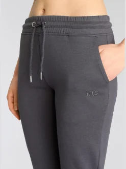 H.I.S Pantalons<Pantalon molletonné pantalon basique avec petit logo brodé