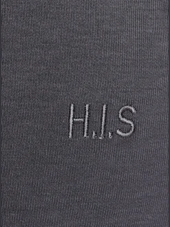 H.I.S Pantalons<Pantalon molletonné pantalon basique avec petit logo brodé