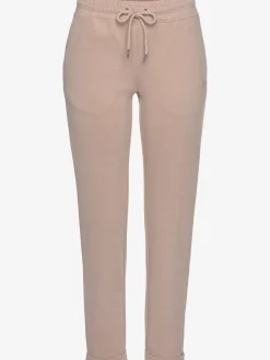 H.I.S Pantalons<Pantalon molletonné pantalon basique avec petit logo brodé