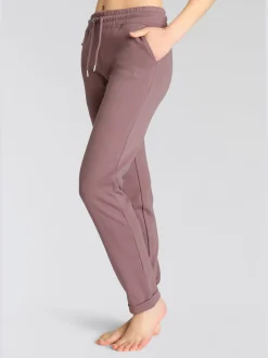 H.I.S Pantalons<Pantalon molletonné pantalon basique avec petit logo brodé