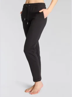 H.I.S Pantalons<Pantalon molletonné pantalon basique avec petit logo brodé