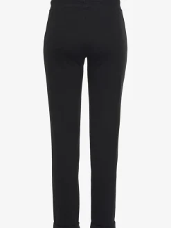 H.I.S Pantalons<Pantalon molletonné pantalon basique avec petit logo brodé