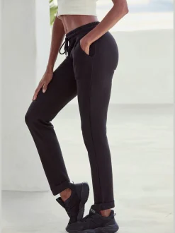 H.I.S Pantalons<Pantalon molletonné pantalon basique avec petit logo brodé