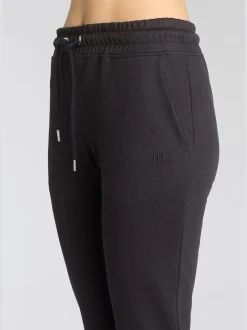 H.I.S Pantalons<Pantalon molletonné pantalon basique avec petit logo brodé