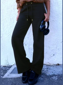 Buffalo Pantalons<Pantalon molletonné pantalon sweat large et décontracté