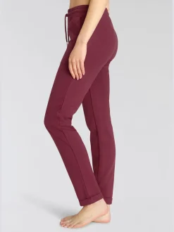 H.I.S Pantalons<Pantalon molletonné pantalon basique avec petit logo brodé