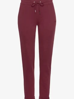 H.I.S Pantalons<Pantalon molletonné pantalon basique avec petit logo brodé