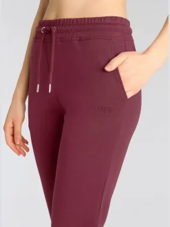 H.I.S Pantalons<Pantalon molletonné pantalon basique avec petit logo brodé